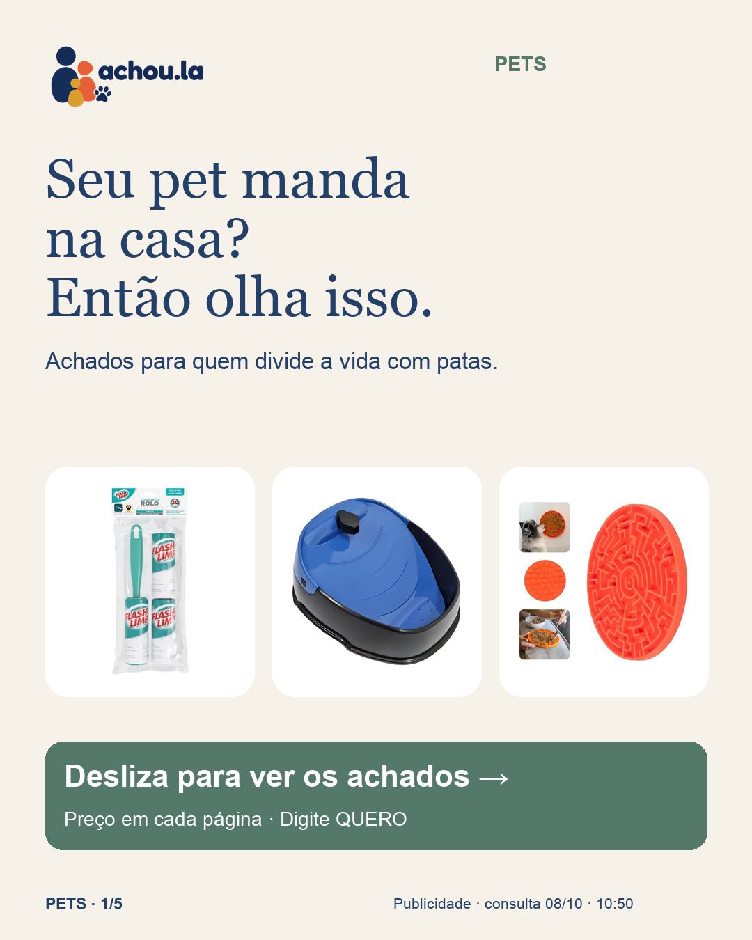 Pets · página 1